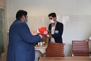مراسم تودیع و معارفه مسئول امور عمومی و روابط عمومی بیمارستان