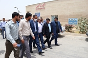 بازدید معاون توسعه مدیریت و منابع وزارت بهداشت، درمان و آموزش پزشکی از بیمارستان حضرت فاطمه الزهرا(س) کوار