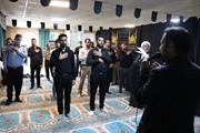 کارکنان بهداشت و درمان شهرستان کوار به مناسبت دهه اول محرم به تعظیم شعایر حسینی پرداختند