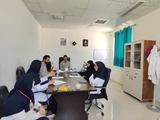 برگزاری جلسه بررسی مسائل حوزه درمان در بیمارستان حضرت فاطمه الزهرا (س) کوار با حضور مسئولان ارشد